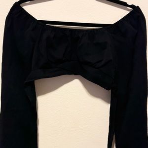 Black Crop top 😍🖤🖤